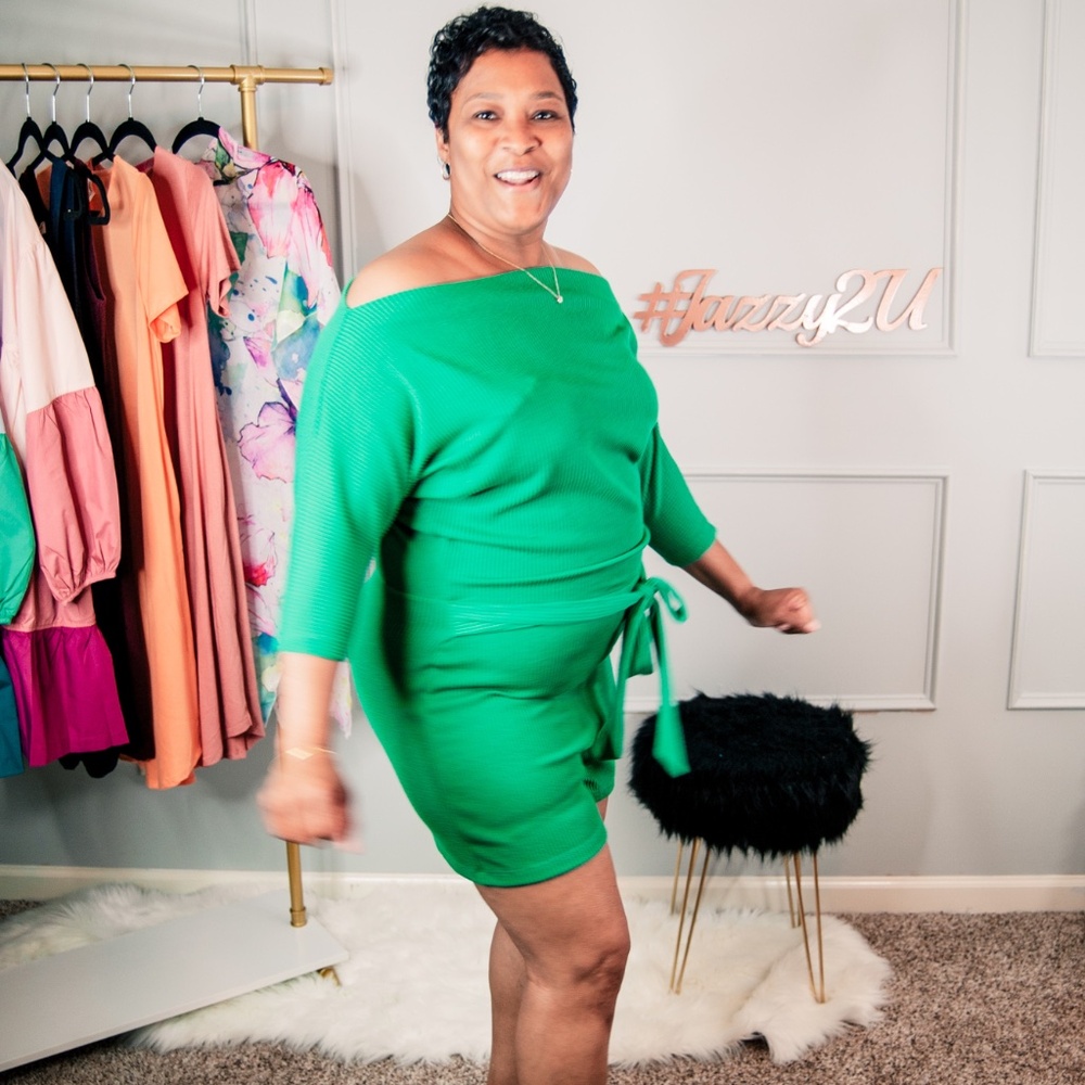 Dolman Belted Romper